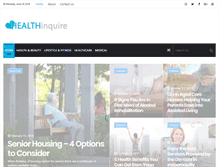 Tablet Screenshot of healthinquire.com